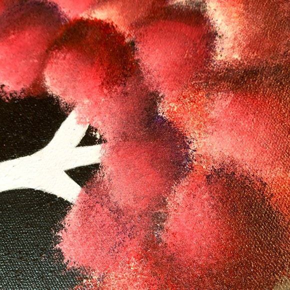 Handmade Canvas Painting Tree - Picture 4 of 5